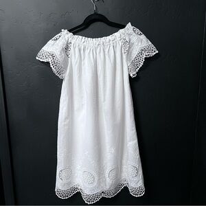 Indigo Rose women dresses Color:White Size:PM 100% Cotton mini dress. Vacation